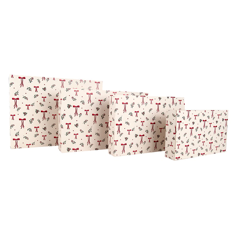 Gaveeske kapsel Winter Bows & Berries. Nyhet! Eget design! - 5