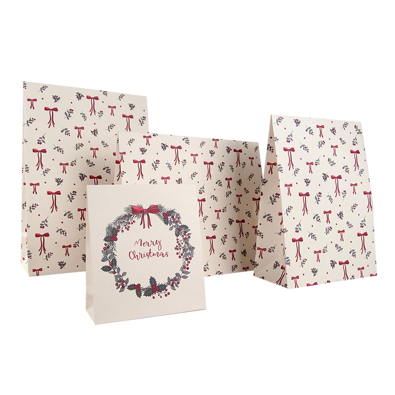Gavepose Winter Bows & Berries Nytt! Eget design! - 3