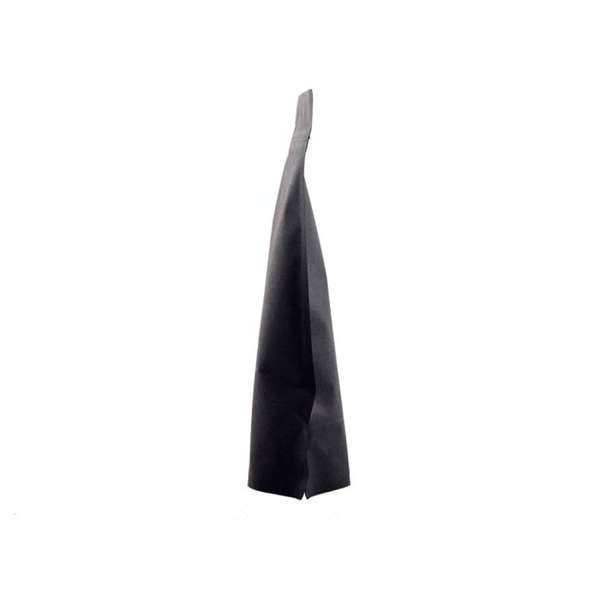Gjenlukkbar Lynlåspose  sort  kraft/aluminium/PE - 2